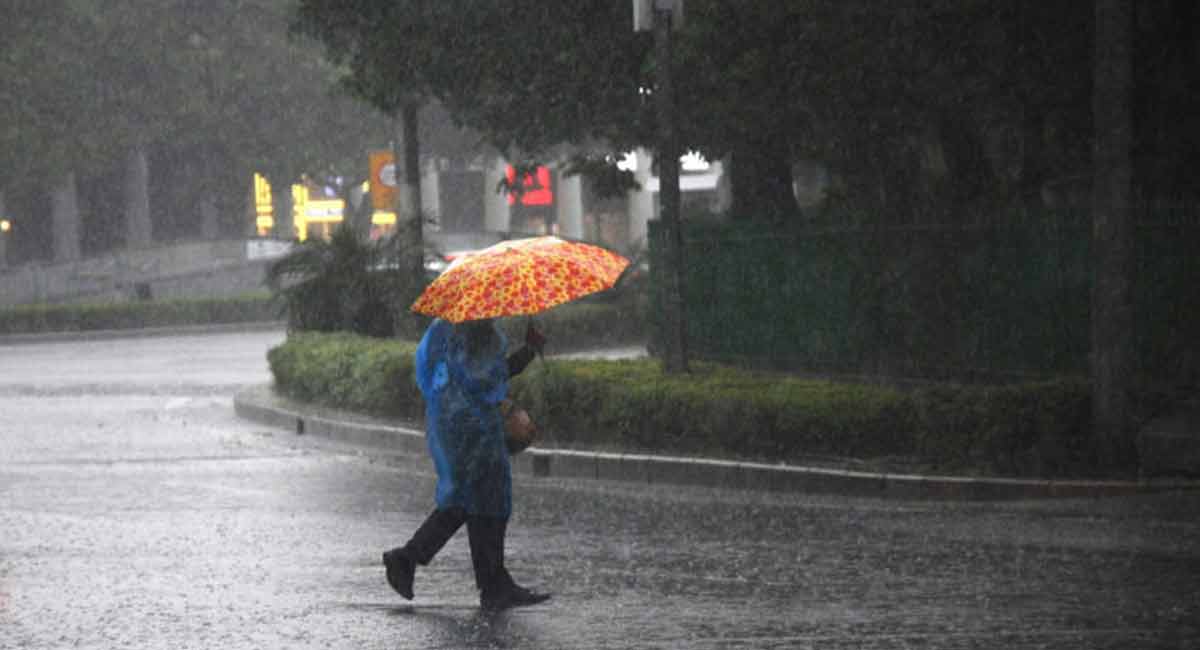 Rain to lash some districts of Telangana in next three hours