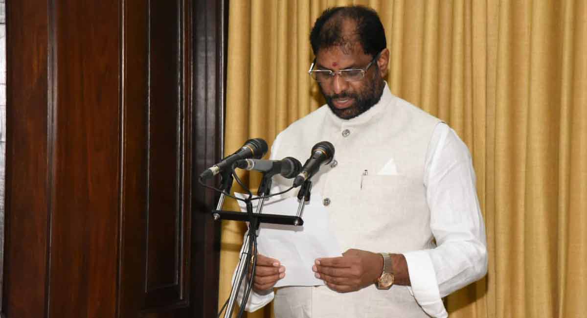 Vaddiraju Ravichandra takes oath as Rajya Sabha member