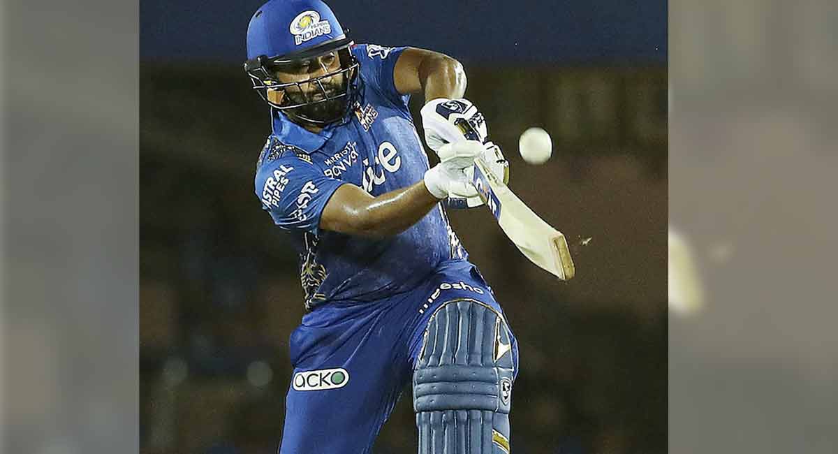 Rohit Sharma completes 200 sixes for Mumbai Indians in IPL