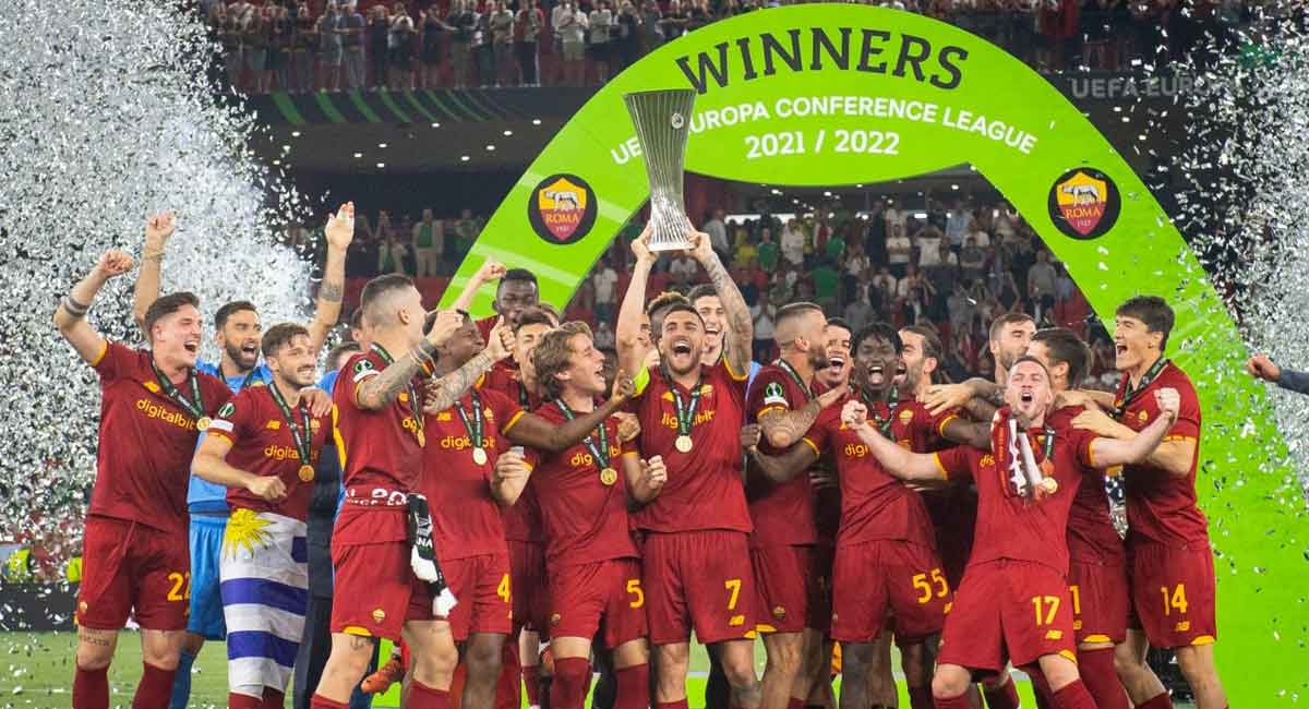 Roma beats Feyenoord to win first Europa Conference League title