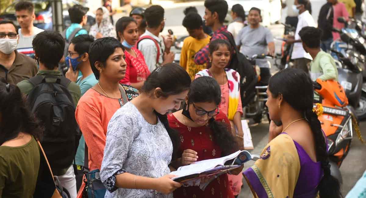 Telangana: 99.04 per cent students take SSC second language exam
