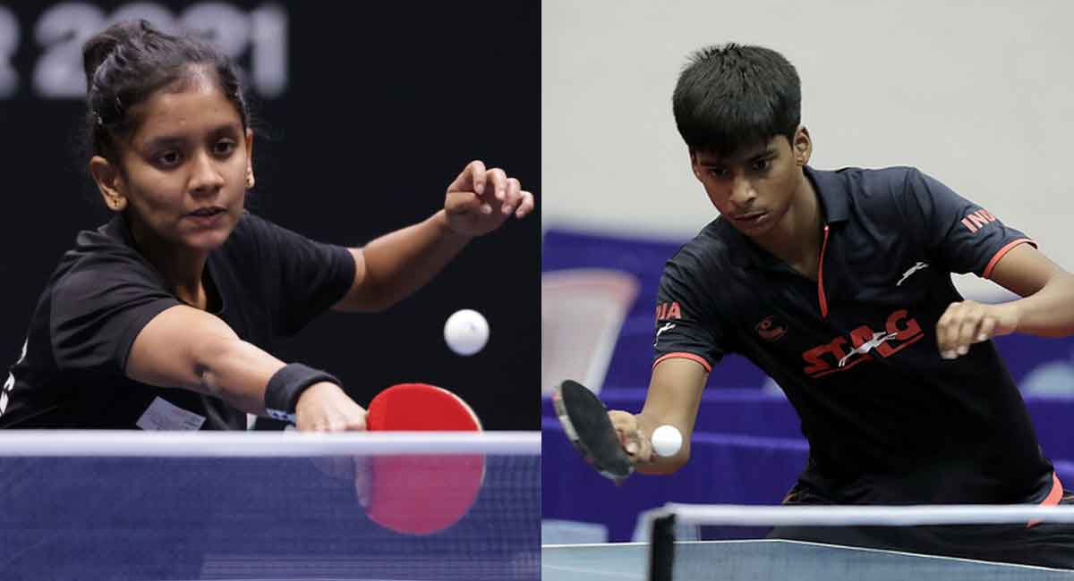 Telangana paddlers Sreeja, Snehit in Commonwealth Games probables