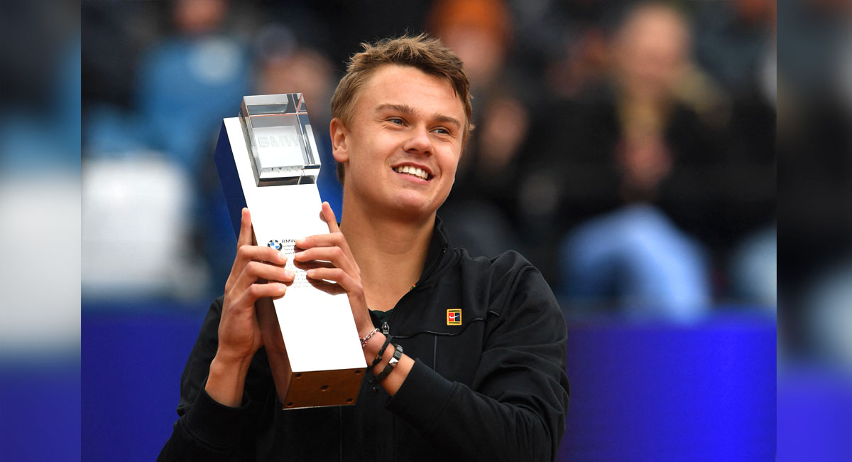 Teenager Holger Rune wins his first ATP title in Munich