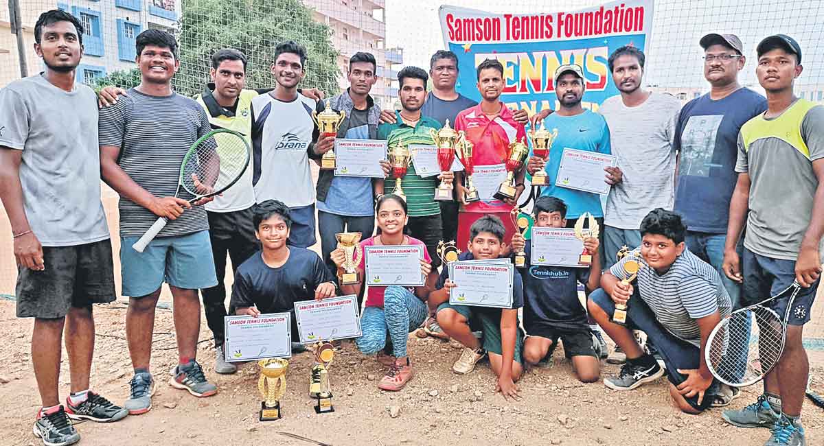 Lalu Yadav wins men’s tennis title at Samson Tennis Foundation tournament