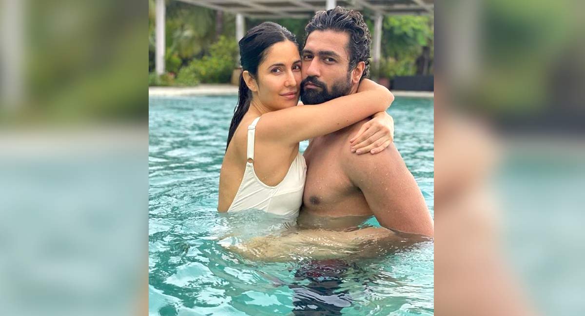 Turning up the heat: Katrina Kaif, Vicky Kaushal enjoy pool time