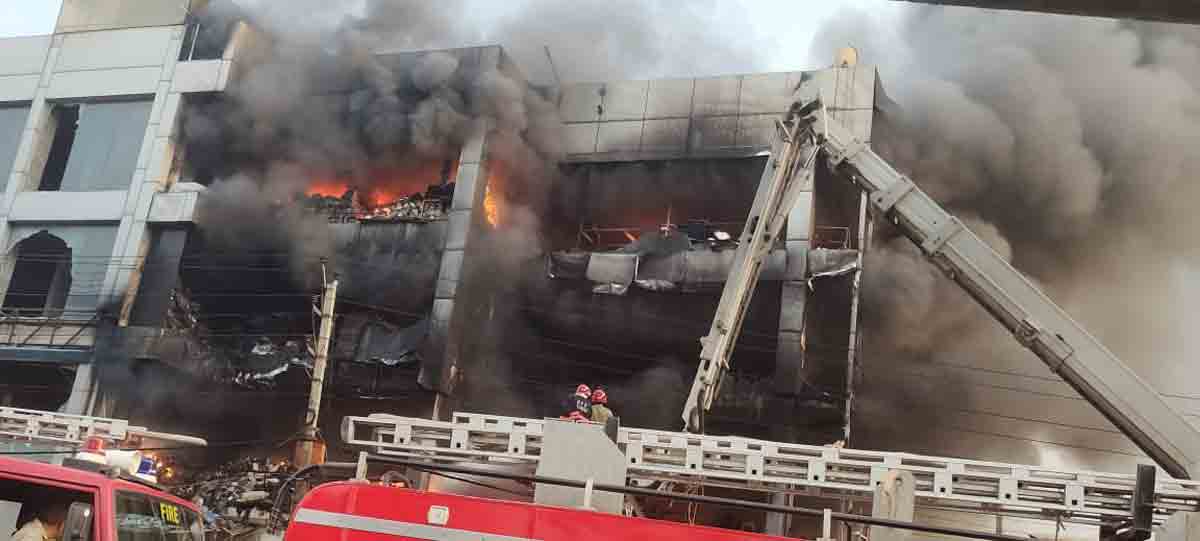 Major fire in Delhi’s Mundka area, 26 bodies recovered so far