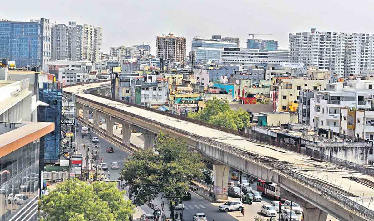 Multi-level flyover in Hyderabad’s IT Corridor by October