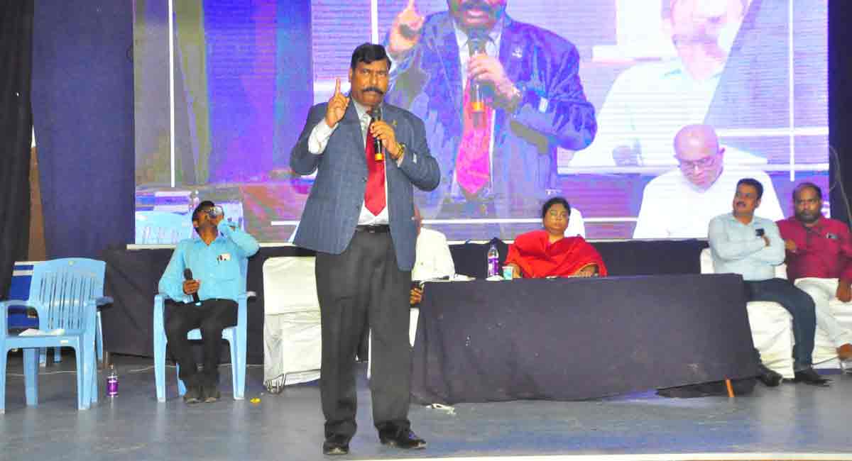 Practise techniques to boost mind power, says Gampa Nageshwer Rao