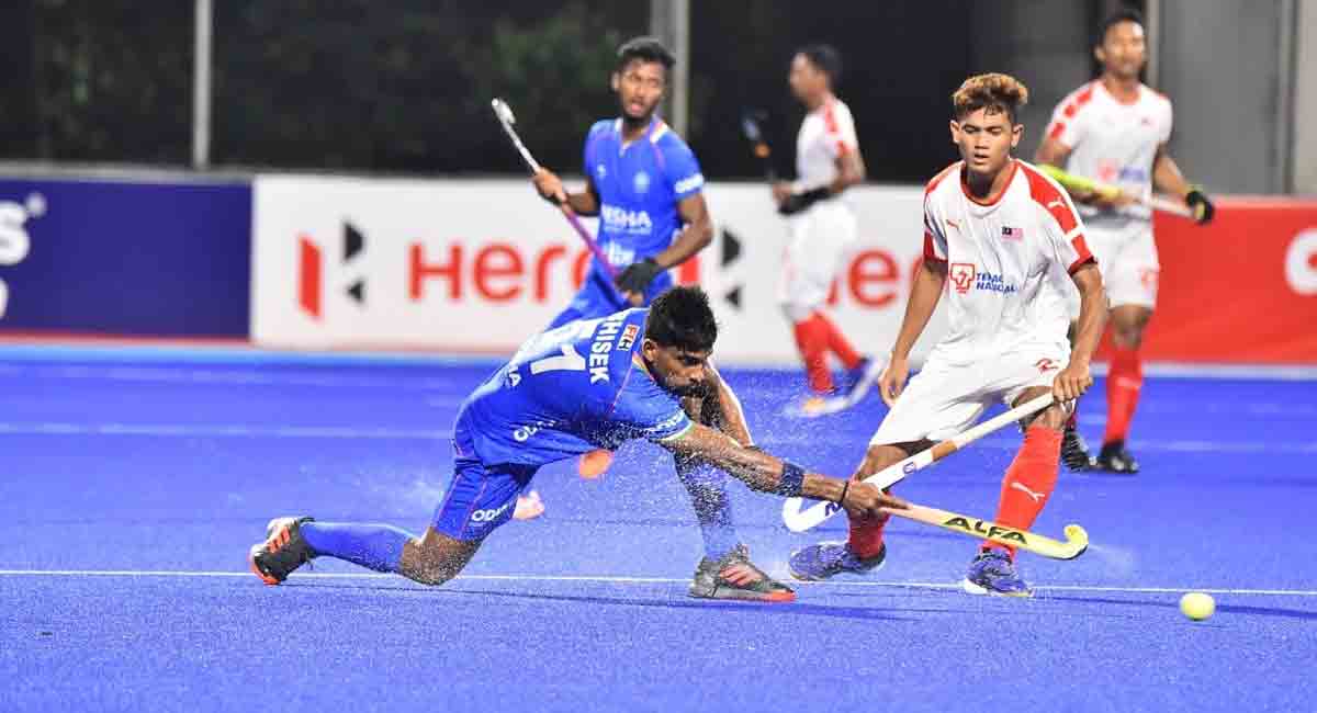 Asia Cup hockey: India fight back in thrilling 3-3 draw against Malaysia