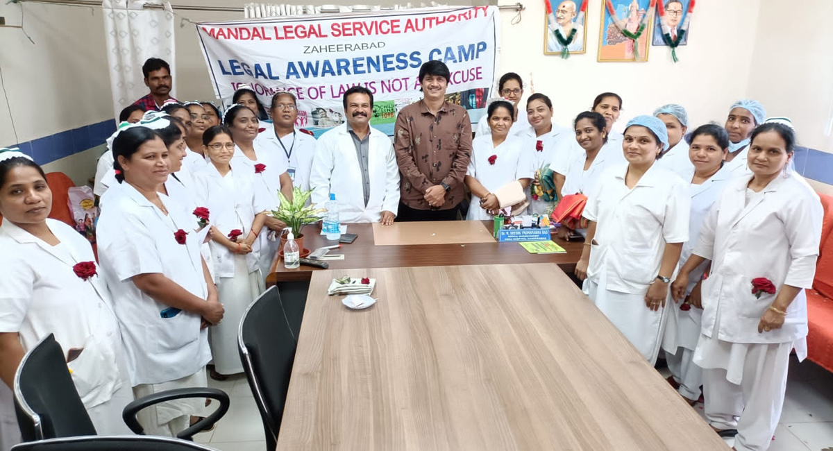International Nurses Day: Nurses hailed for their services in Zaheerabad