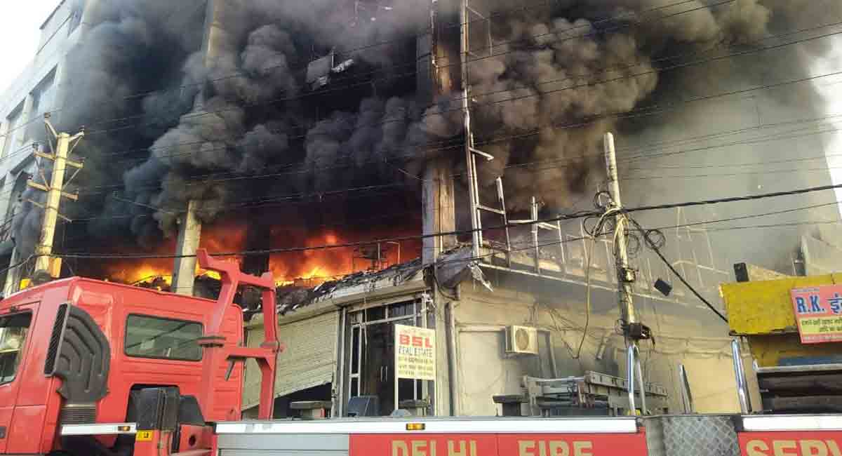 President, PM, Delhi CM condole deaths in Mundka fire tragedy