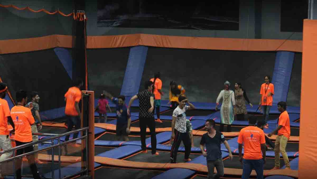 Jump, flip, bounce, and fall at this amusement park in Hyderabad