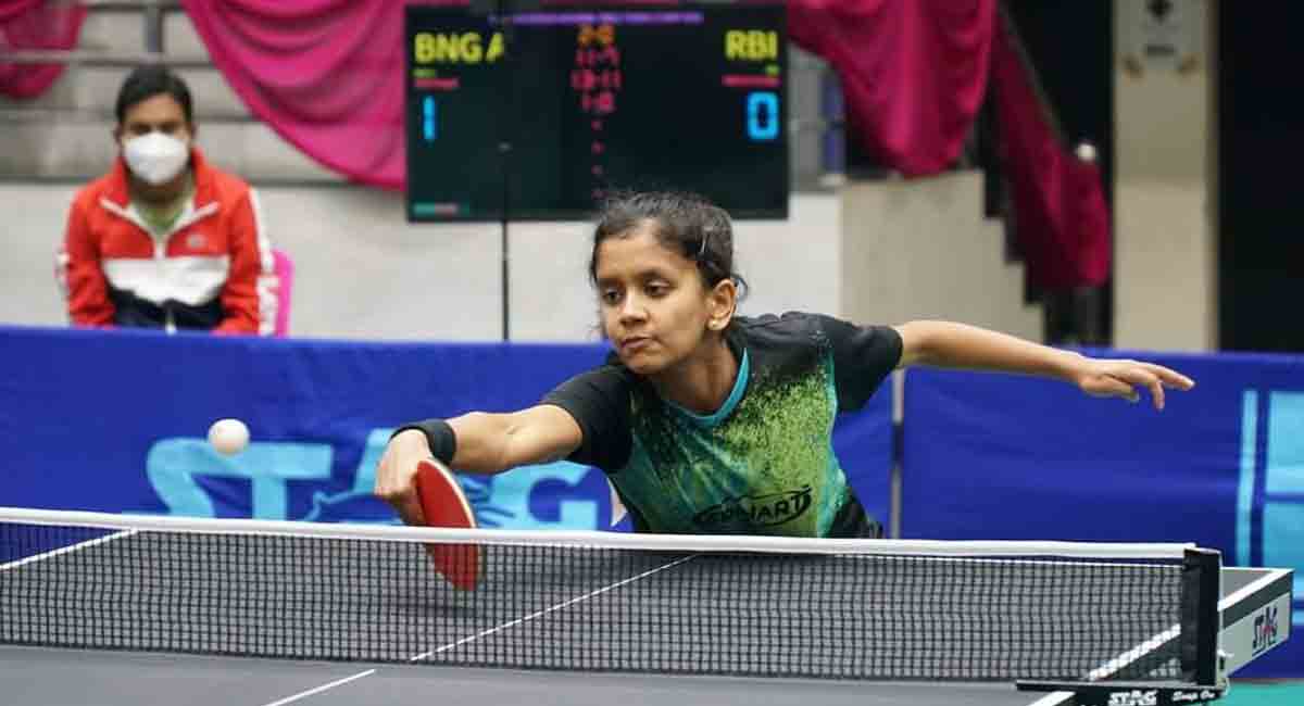 Telangana’s paddler Sreeja for Commonwealth Games squad