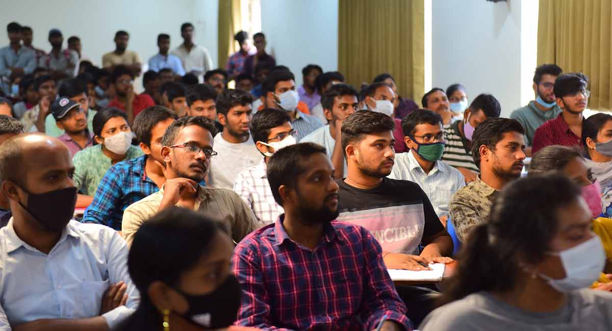 Awareness programme in Hyderabad sees over 1,400 job aspirants
