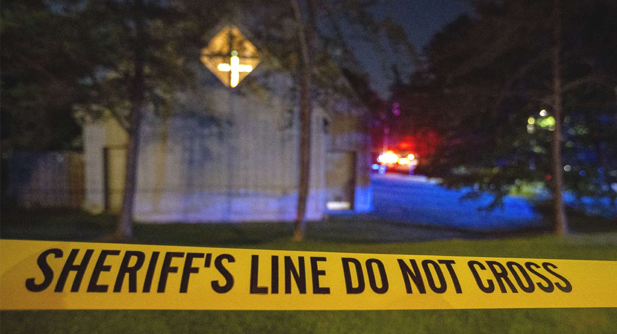 1 dead, 2 wounded in Alabama church shooting; suspect held