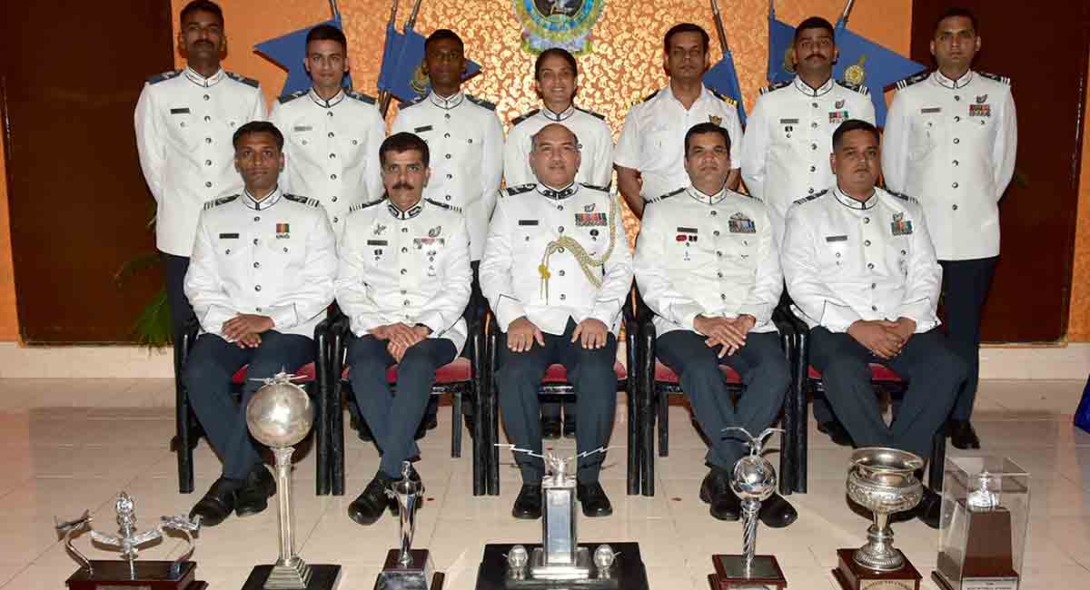 Valedictory function held at Navigation Training School, AFS, Begumpet