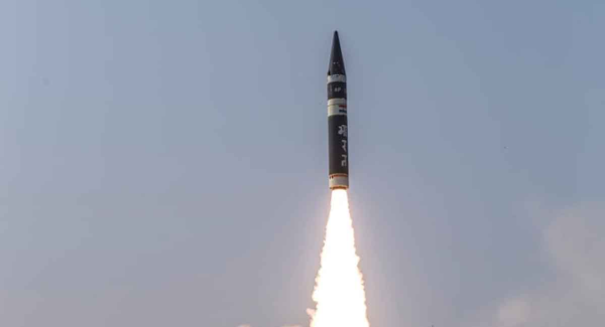 India successfully tests Agni-4 ballistic missile