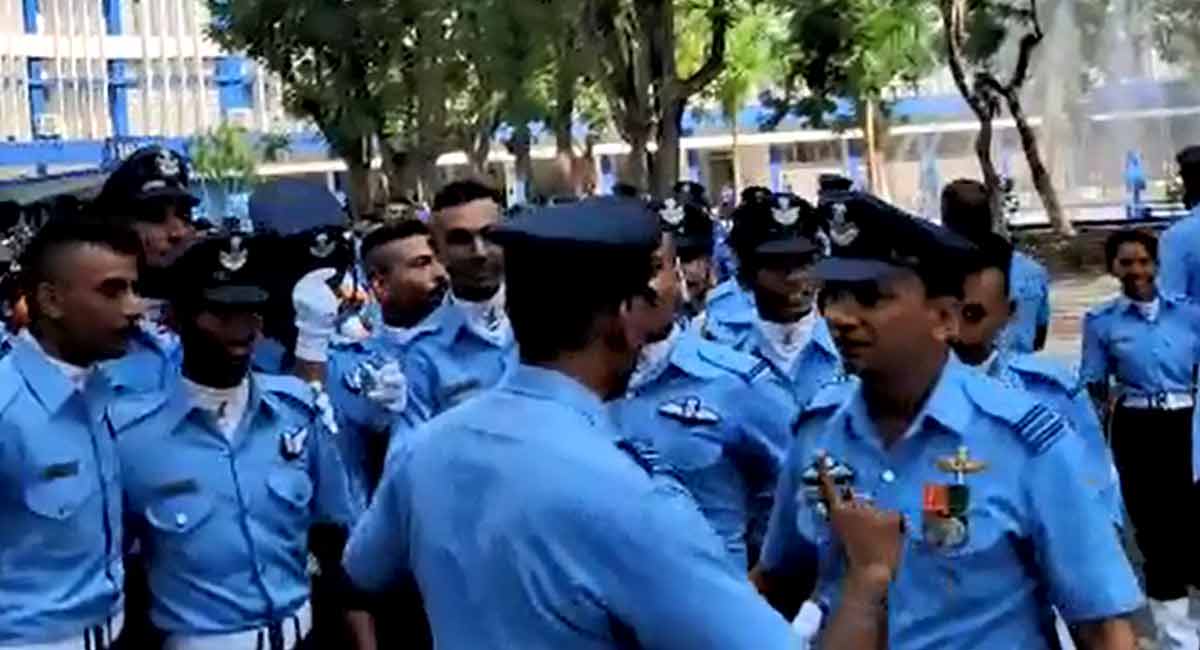 Air force academy hosts graduation ceremony in Dundigal