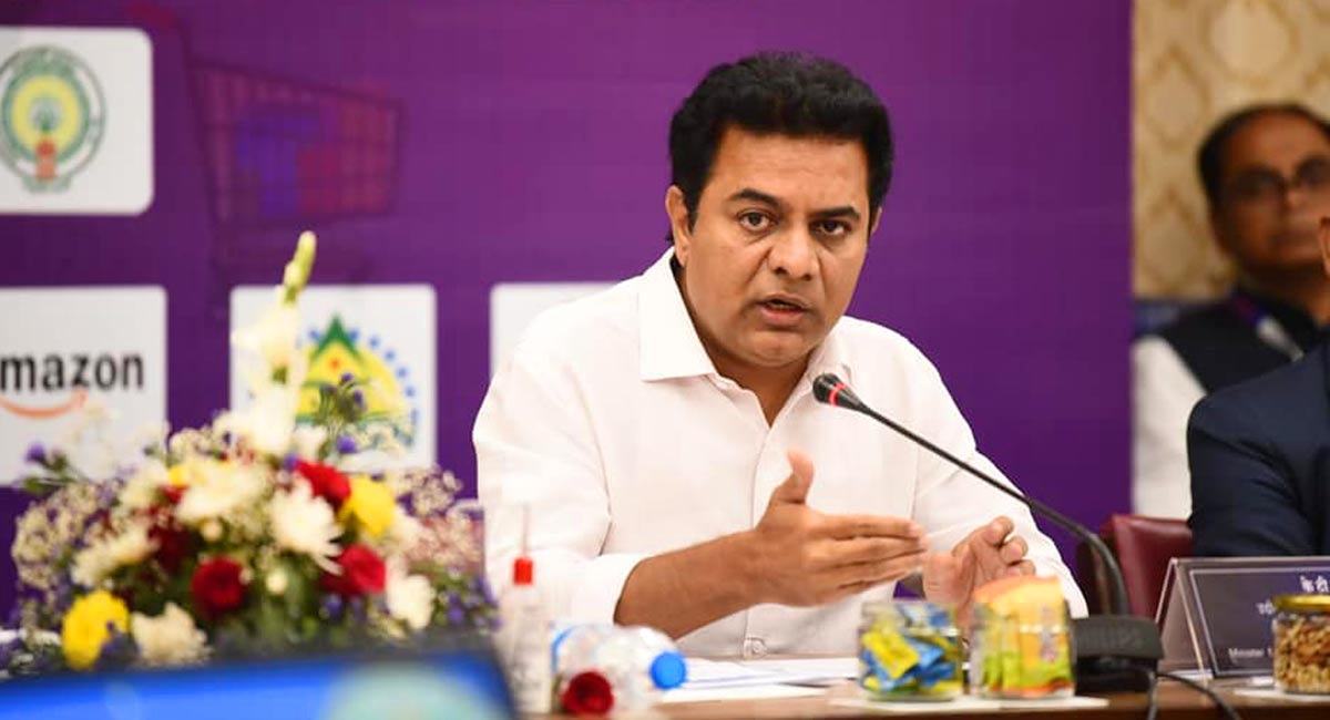 BJP has no history of democratic struggle, says KT Rama Rao