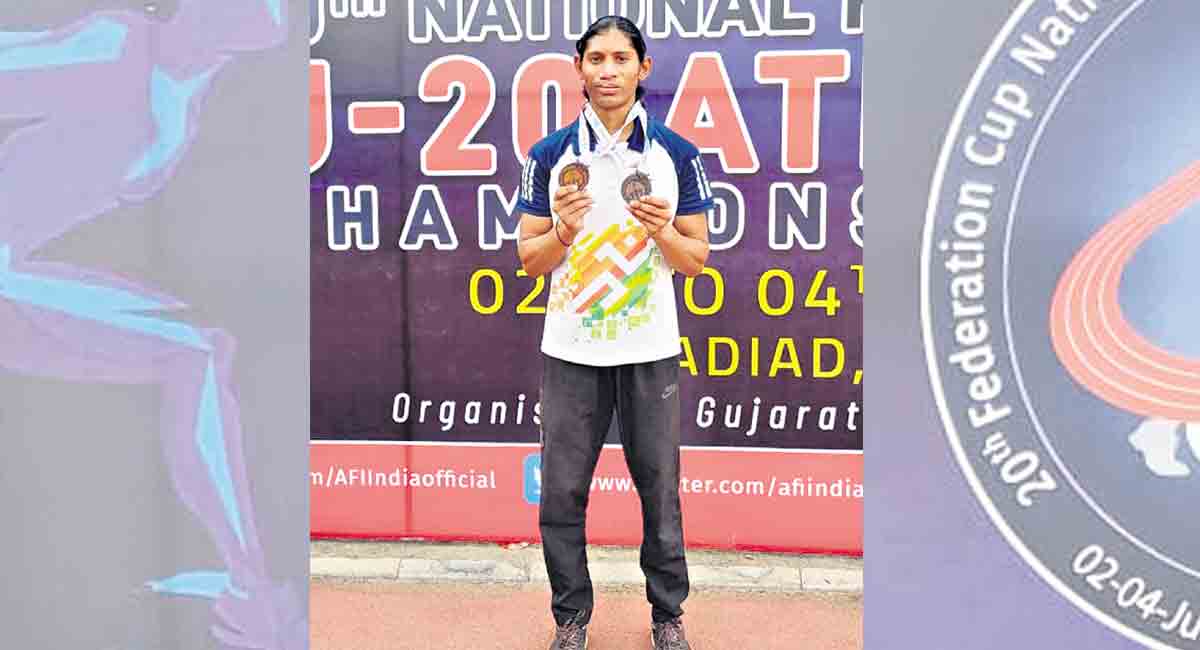 Telangana’s Deepthi clinches bronze at National Federation Cup Championship