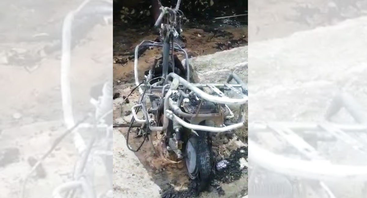 Telangana: House gutted after EV battery blast in Siddipet