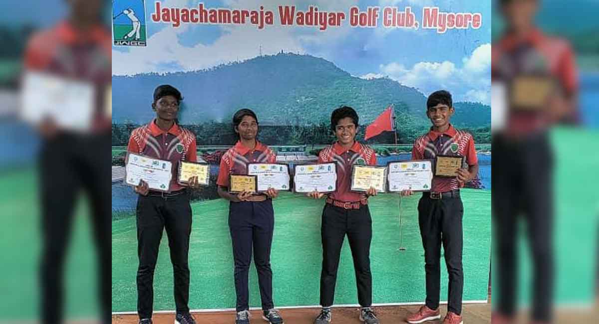 TSWREIS golfers shine at South-Zone Junior Golf Tournament