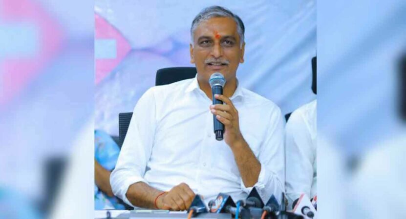 Centre blackmailing Army aspirants: Harish Rao