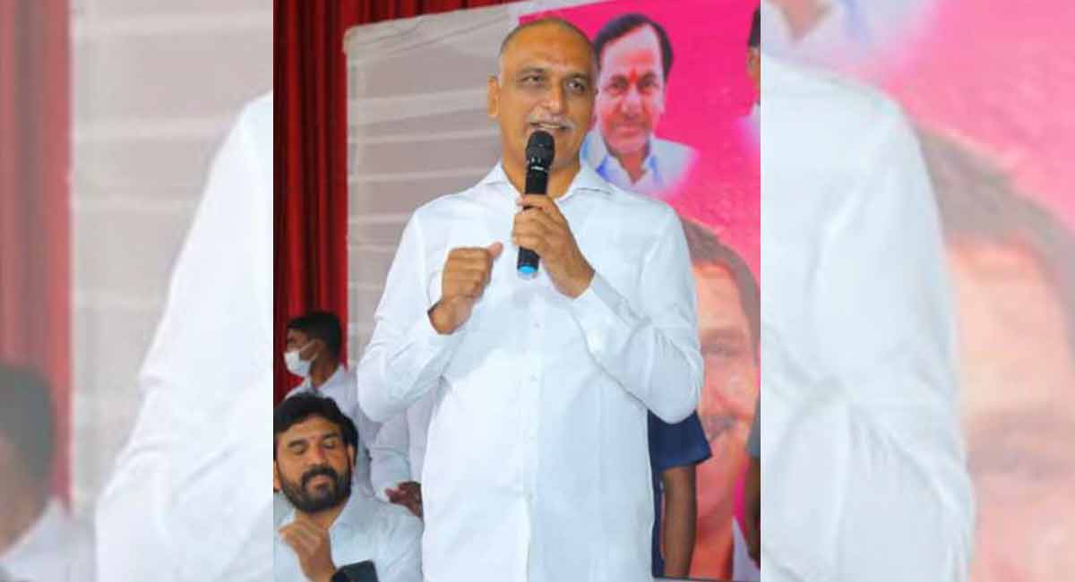BJP ruled states far away from Telangana in per capita income: Harish Rao