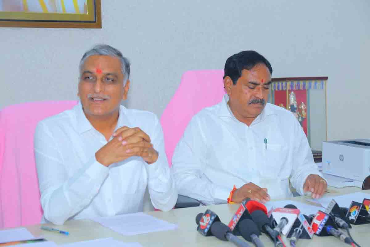 Centre yet to clear Rs. 34,149.71 cr dues to Telangana, says Harish Rao