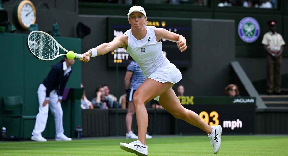 Wimbledon 2022: Swiatek continues dream run, wins 36th match in a row ...