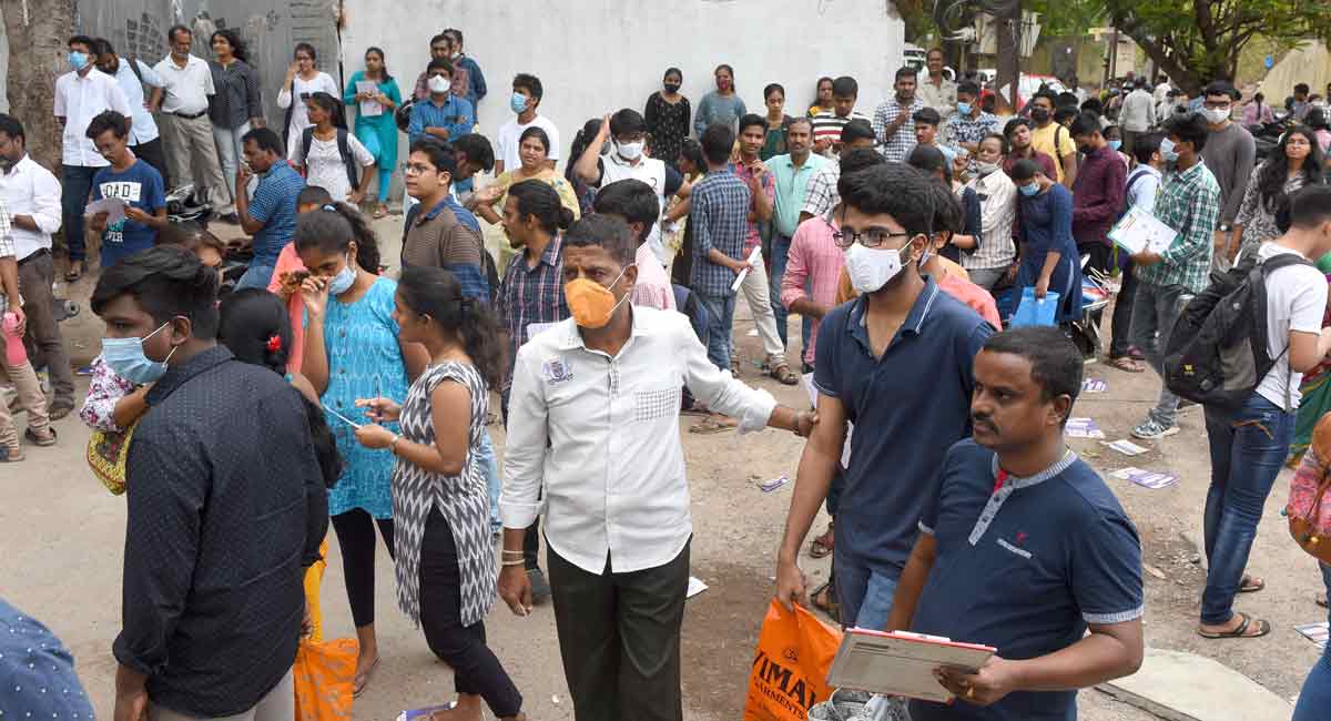 JEE Main in Hyderabad marred by server issues