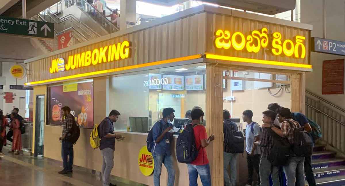 Homegrown vegetarian burger chain Jumboking now in Hyderabad