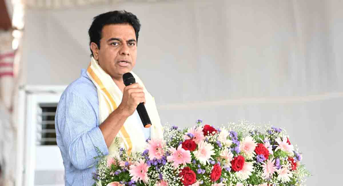KTR launches a slew of development progammes in Zaheerabad