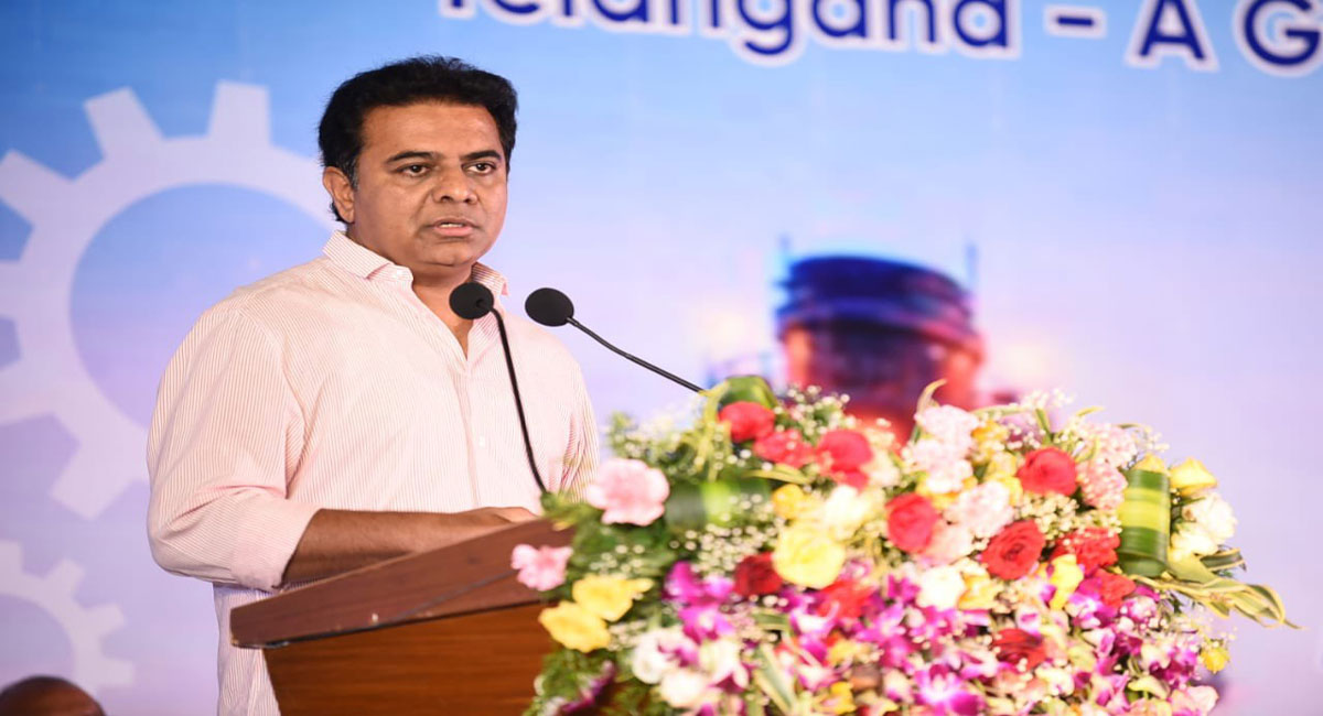 Economic development should take precedence over political gains: KT Rama Rao