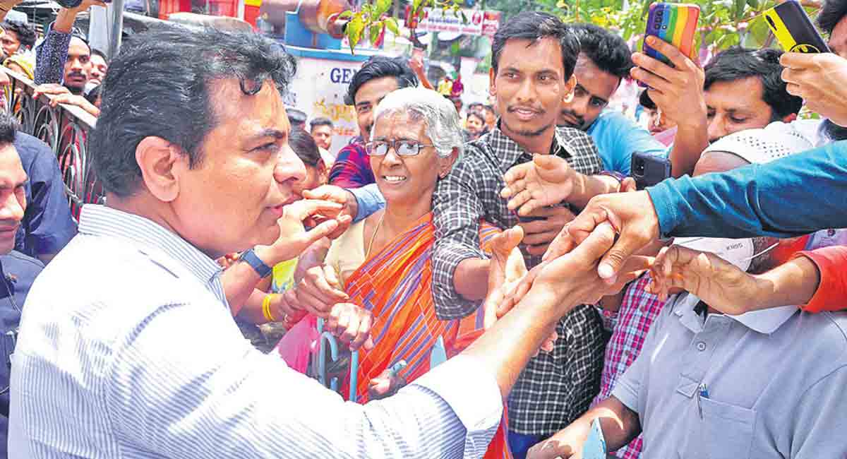 BJP is known for creating unrest: KTR