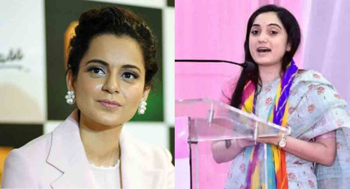 Kangana backs suspended BJP spokesperson Nupur Sharma
