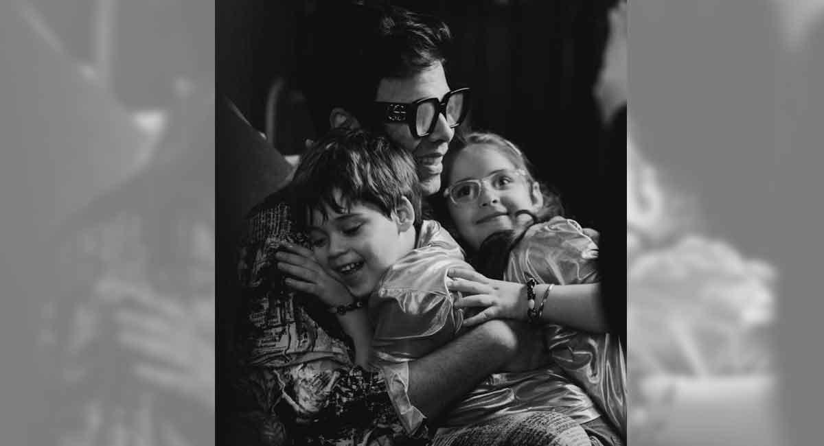 Karan Johar has a special message for single parents on Father’s Day