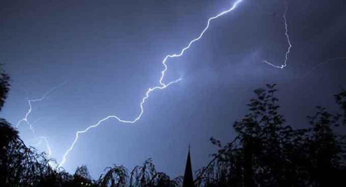 Lightning claims farmer’s life in Adilabad