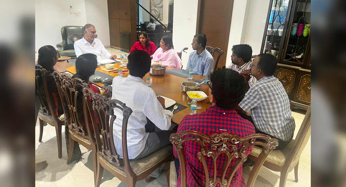 Make Telangana proud by serving people: Harish Rao to selected Civil Servants