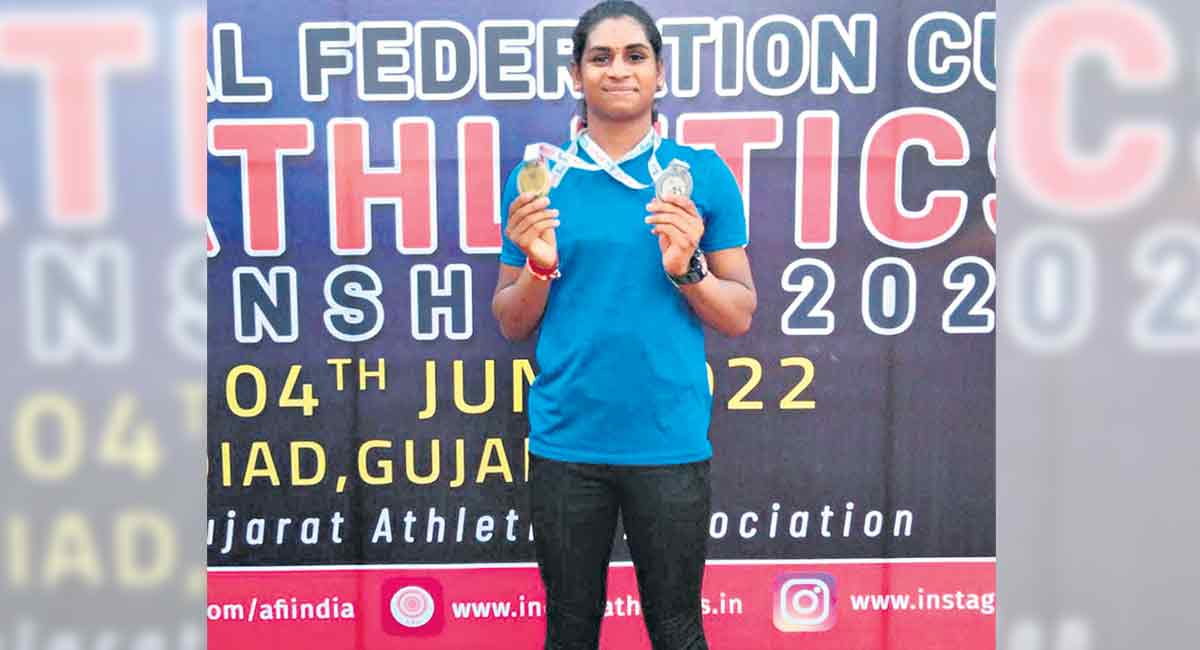 Telangana’s Nandini for U-20 World Athletics meet in Colombia