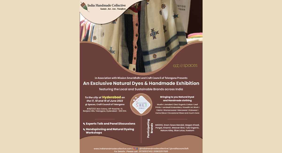 S.A.L.T Stories: Natural Dye Handmade Exhibition now in Hyderabad