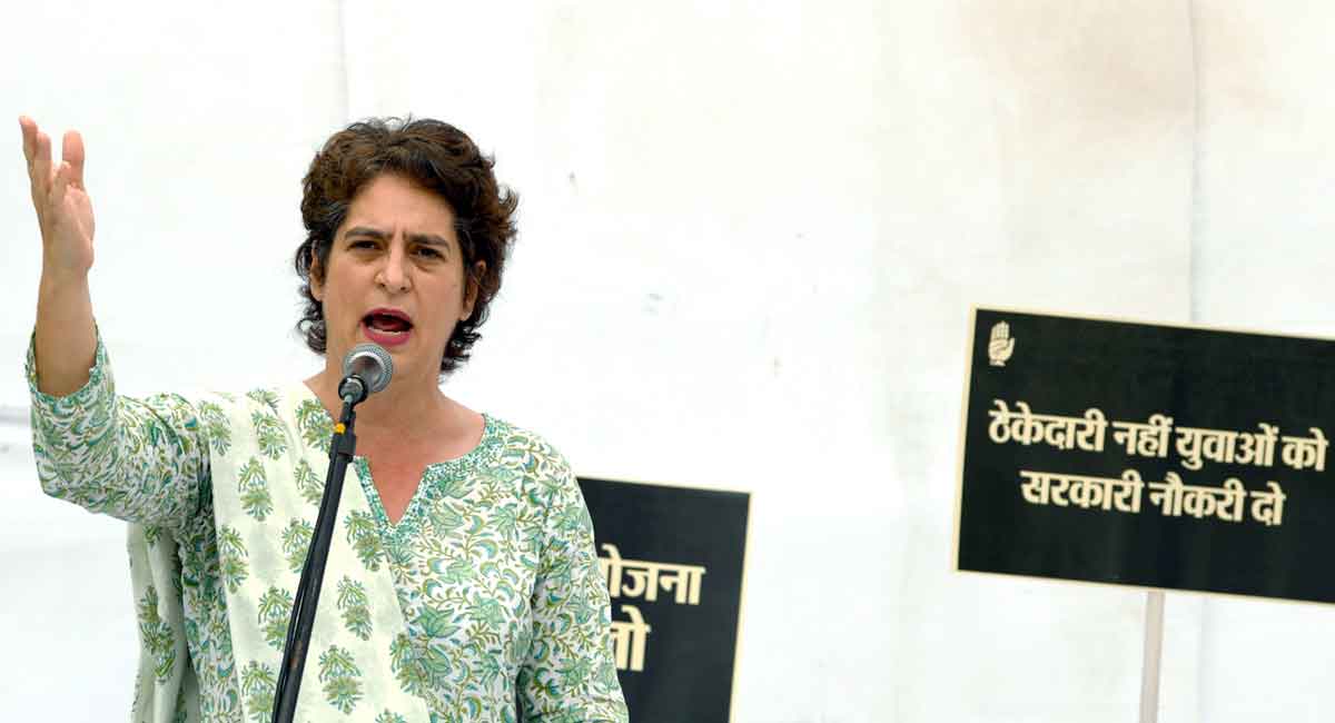 Agnipath Protests Priyanka Gandhi Urges Youth To Recognise ‘fake