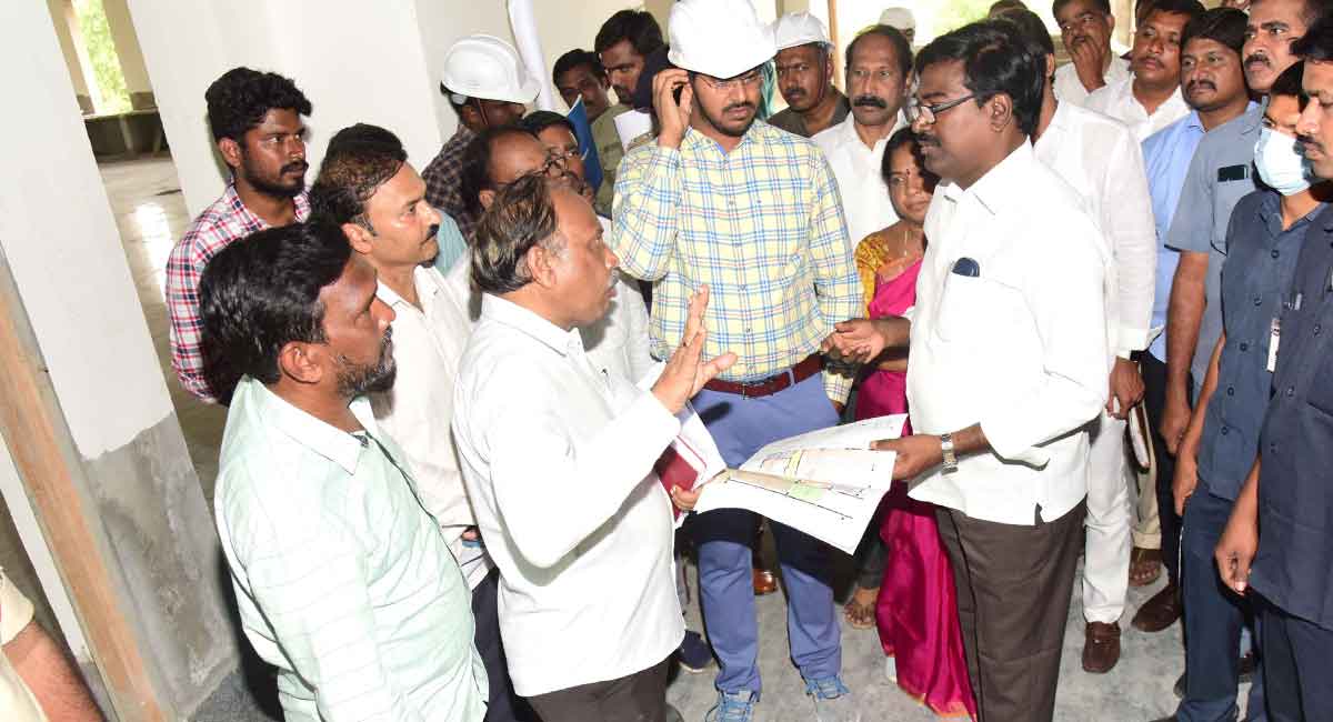 Speed up Khammam IDOC works, Puvvada tells officials