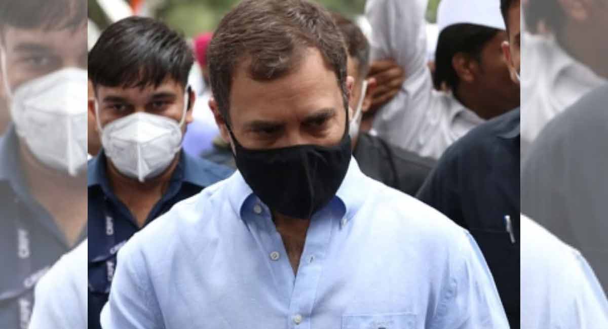 Rahul Gandhi reaches ED headquarters for 5th day