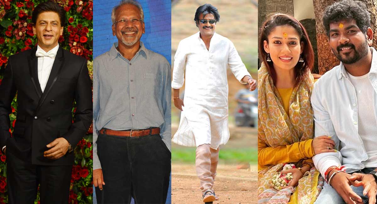 Rajinikanth, SRK, Mani Ratnam among guests at Vignesh Shivan-Nayanthara wedding