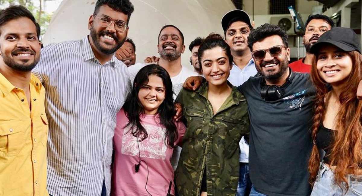 Rashmika Mandanna wraps up her portions for Vikas Bahl’s ‘Goodbye’