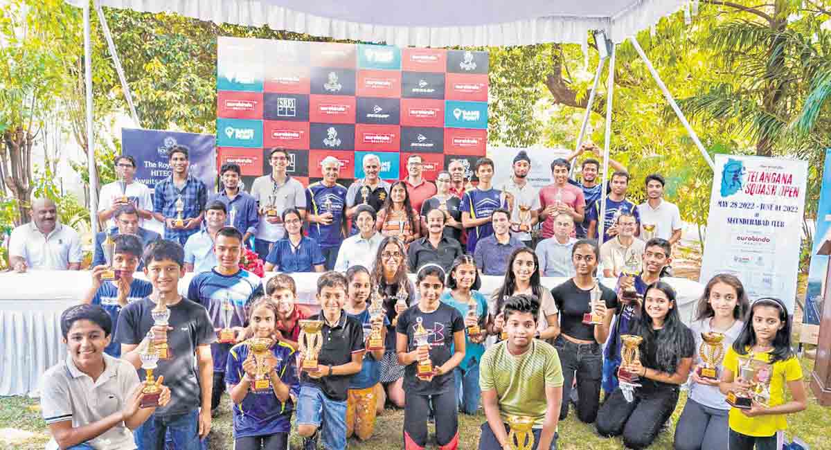 Prabhu, Kavya hog limelight in Aurobindo Realty Telangana Squash Open