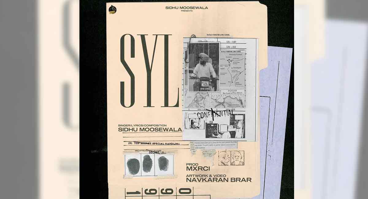 Sidhu Moosewala’s last song ‘SYL’ gives out a potent message