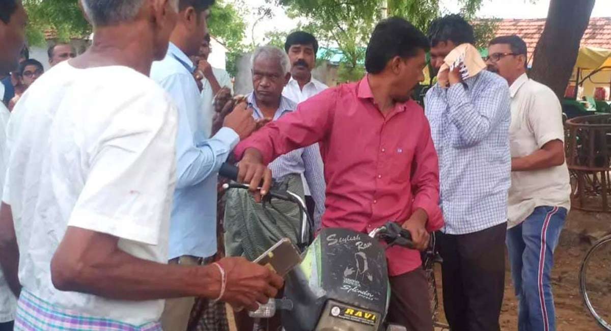 Sarpanch attempts suicide over land dispute in Karimnagar