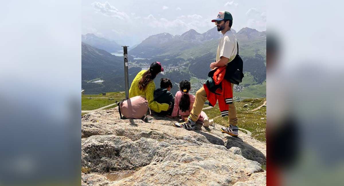 Shahid Kapoor shares glimpses of family vacation in recent pictures